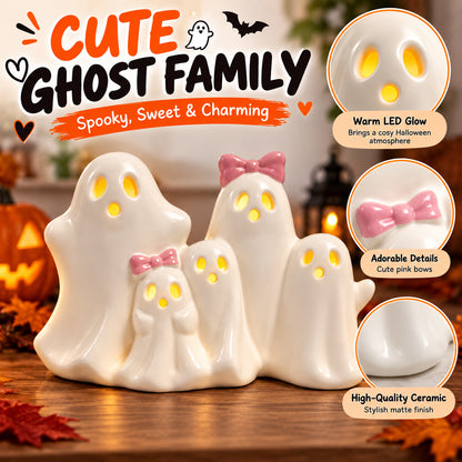 Ghostlight Family - Set of 5 LED Ghosts
