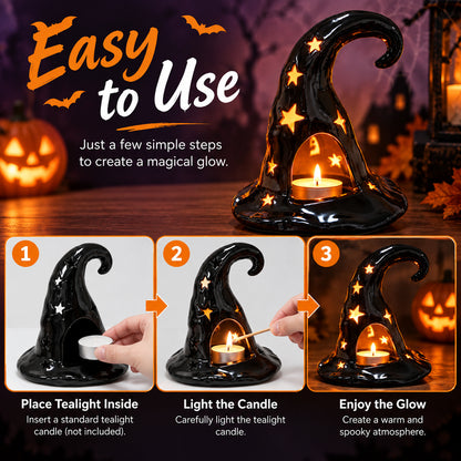 Witch's Glow Tealight Holder