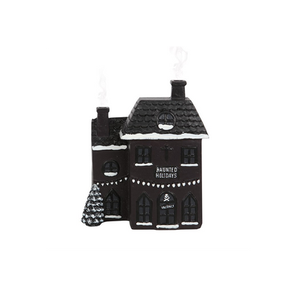 Haunted Holiday House Incense Cone Burner