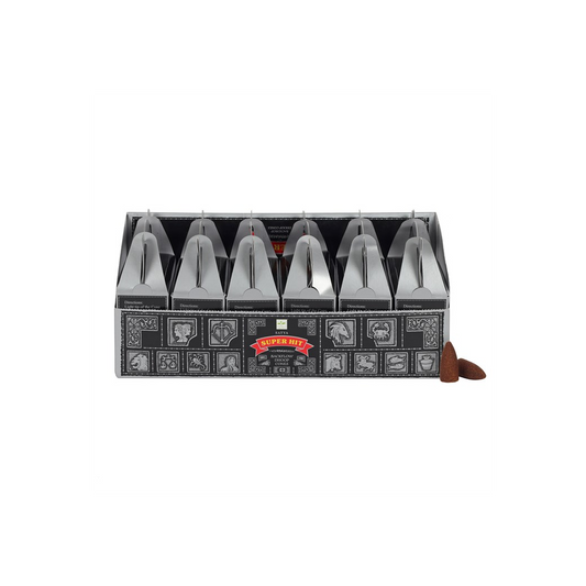 Satya Superhit Backflow Incense Cones - Set of 6 Packets