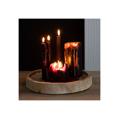 15cm Vampire Tears Pillar Candle